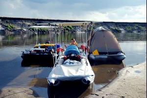 Катамаран надувной